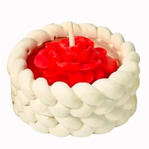Wax Glass Candle