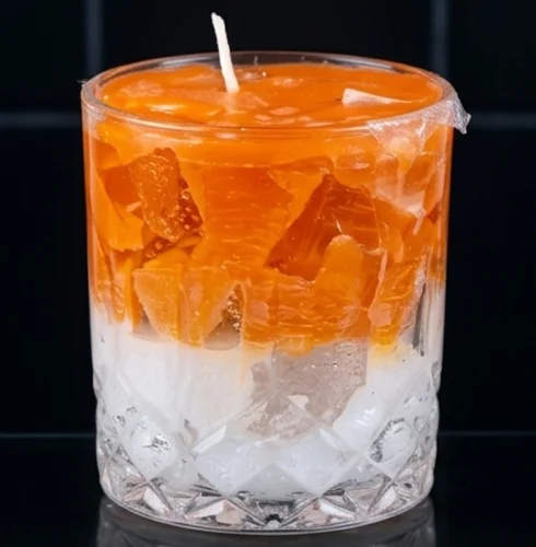 Wax Glass Candle