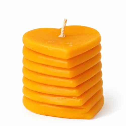 Sculpted Heart Candle